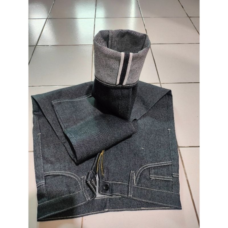 DENIM/CELANA DENIM PRIA/DENIM SELVEDGE/DENIM 15 OZ/CELANA PANJANG SELVEDGE/DENIM BLACK INDIGO