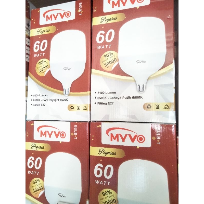 LAMPU LEDE MYVO CAHAYA PUTIH 50W,60W