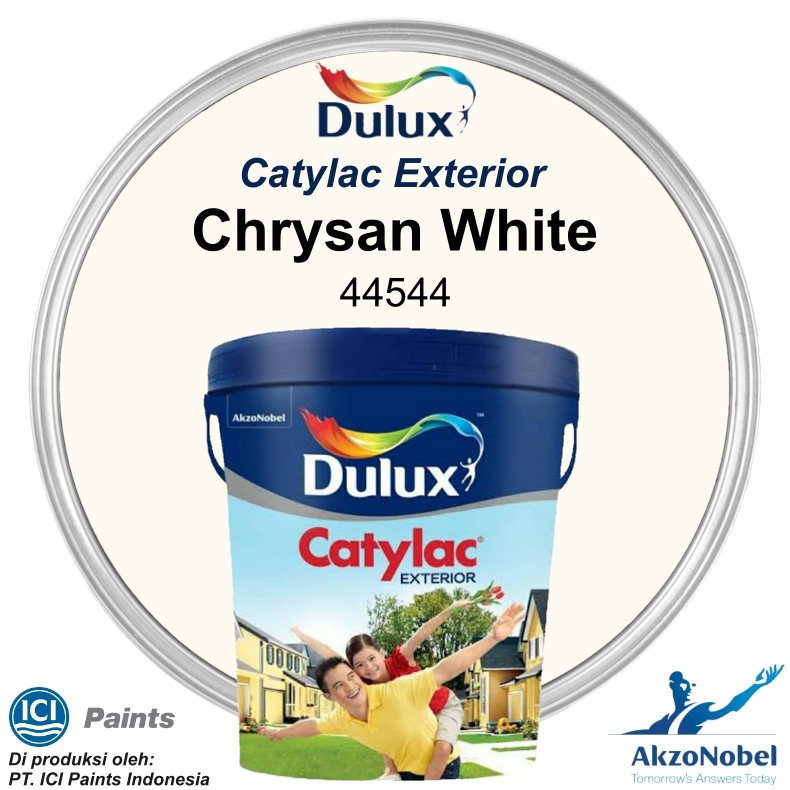 CAT DULUX CATYLAC EXTERIOR 5 KG - CHRYSAN WHITE 44544