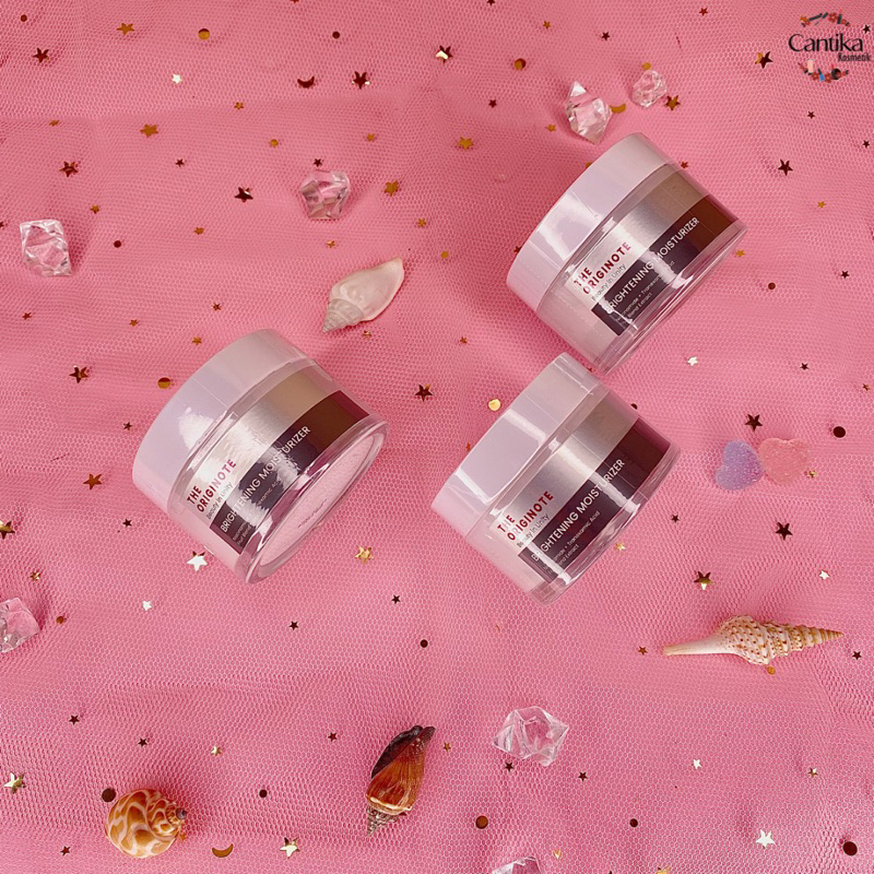 ✿CANTIKA✿ The Originote Brightening Moisturizer ukuran skincare pencerah kulit wajah memutihkan pele