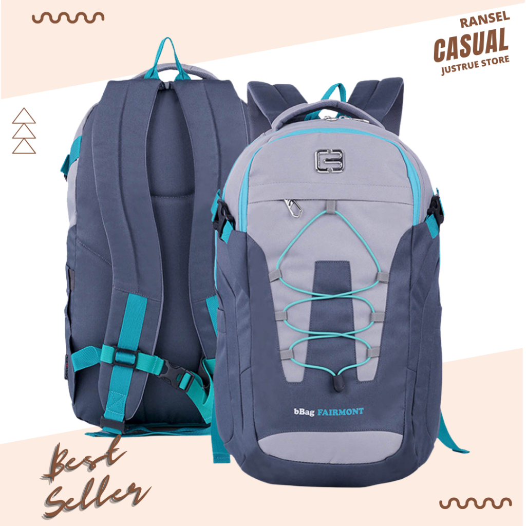 Daypack 35 Liter Tas Ransel Pria Casual Backpack Original Bbag Tas Sekolah Kuliah Hangout Travel 107