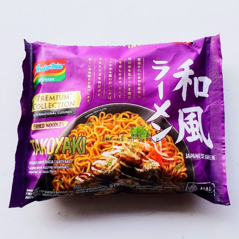 

Indomie Rasa TAKOYAKI Premium Collection