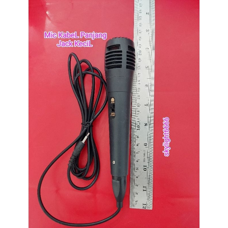 Mic (Panjang) Kabel Sambung Jack KeciL Returan/Rusak