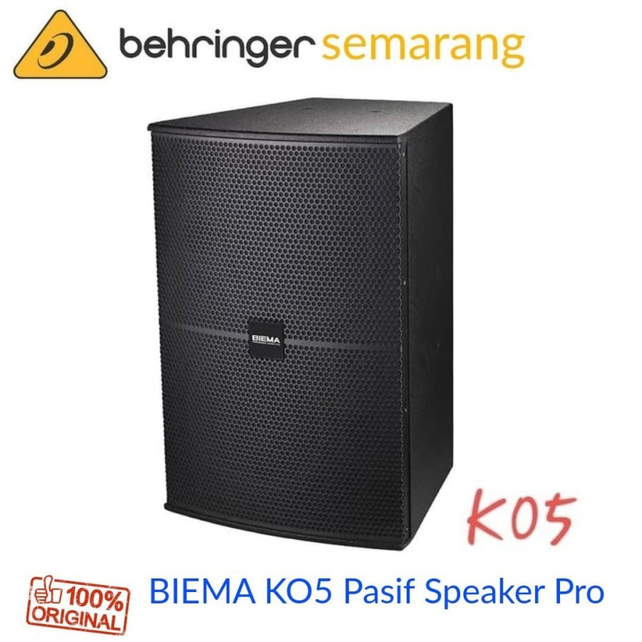 BIEMA K05 2x10 Inch 300 Watt Professional Pasif Speaker - Hrg Per Unit