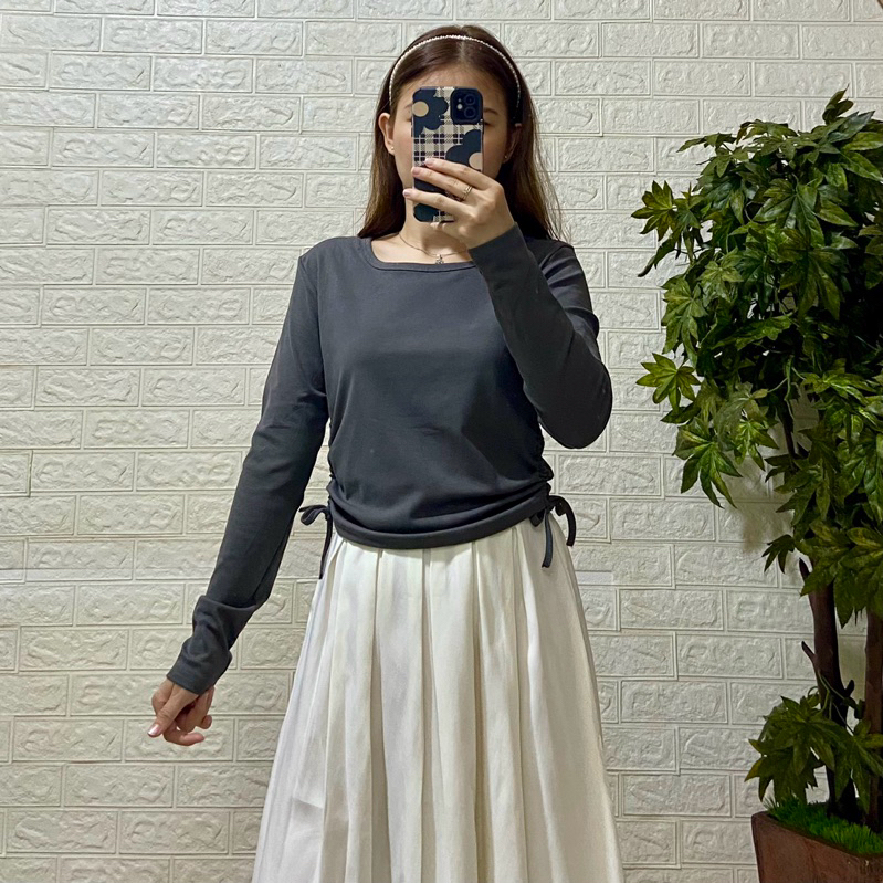 COCOLI - Basic Top Lengan Panjang | Kaos Wanita Lengan Panjang