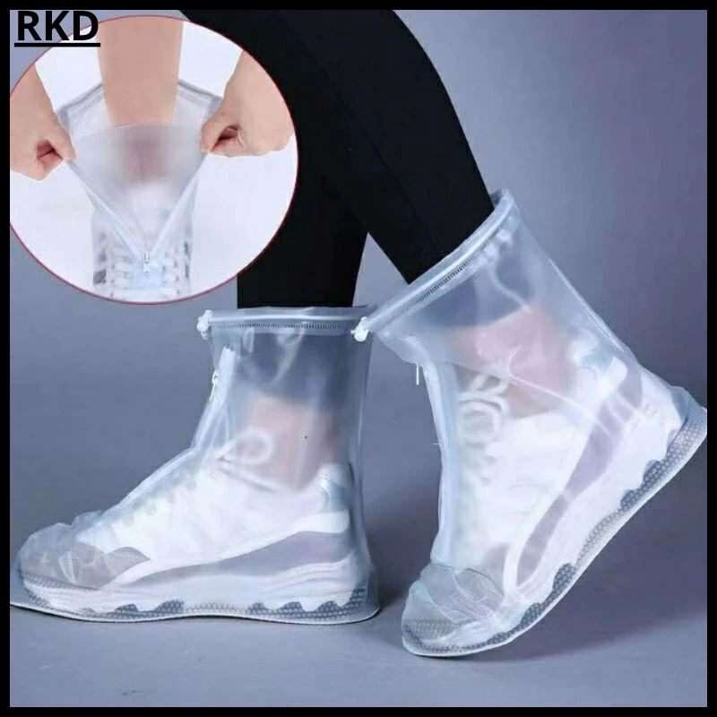 Cover Hujan Sepatu Anti Air Jas Hujan Sepatu Anti Air- FV031 - Transparan