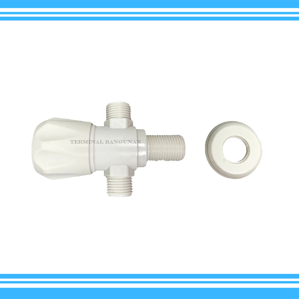 ID KRAN TOILET PVC SHOWER PLASTIK SOLIGEN S17- S18 TEE SHOWER