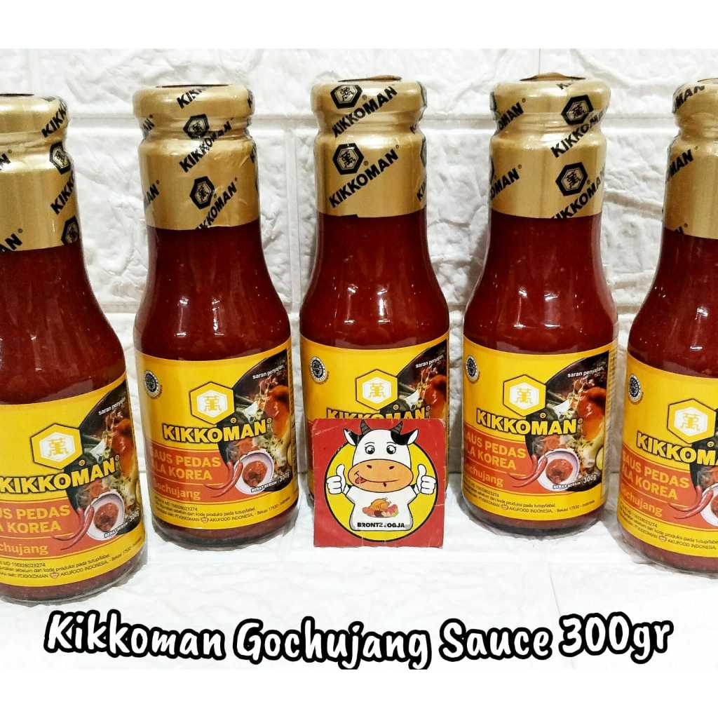 

KIKKOMAN SAUS PEDAS KOREA GOCHUJANG 300GR-FROZEN FOOD-BRONTZ JOGJA