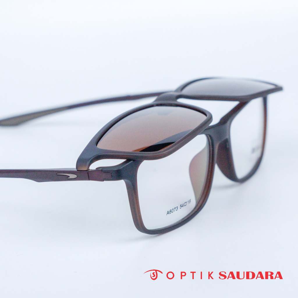 OS Eyewear Kacamata Pria F OS AT6073 C9 54 CLIP ON
