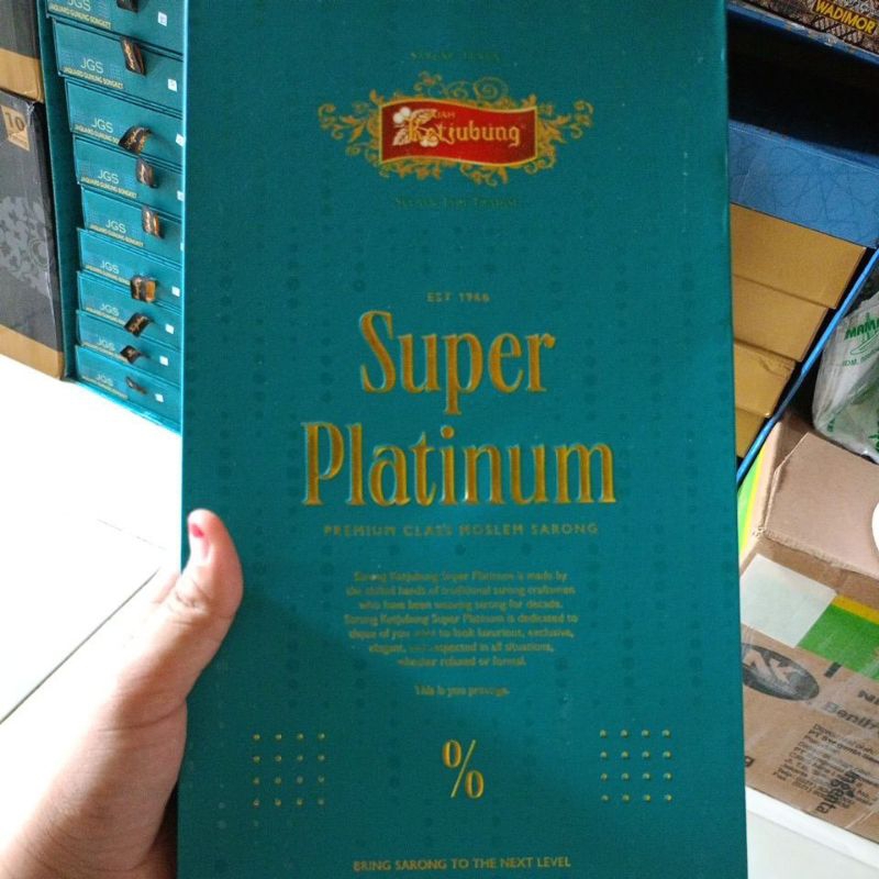 SARUNG KETJUBUNG GOLD SUPER PLATINUM JGS