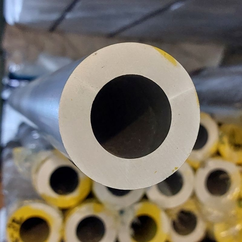 Pipa Alumunium / Aluminium 6063 OD 56 mm x ID 32 mm Tebal 12 mm Harga panjang per 10 cm • 15 cm • 20