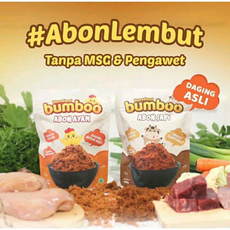 

BUMBOO ABON AYAM DAN ABON SAPI 100G