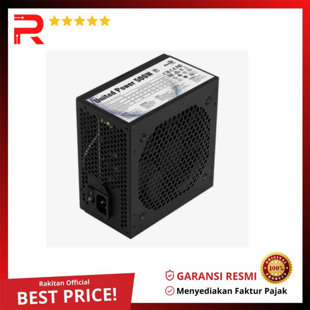 PSU Aerocool United Power 500W 80 Plus White / PSU 500W