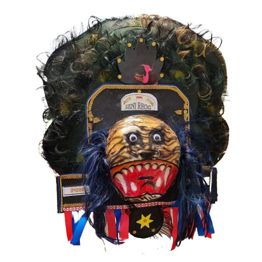 TOPENG REOG BULU BESAR TOPENG REOG SPON BULU MERAK