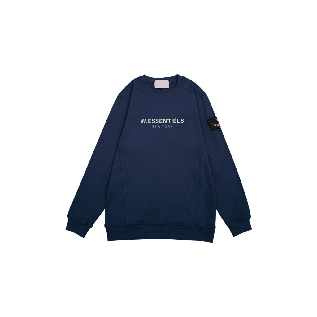 W.Essentiels Sweater Ajaccio Crewneck Navy