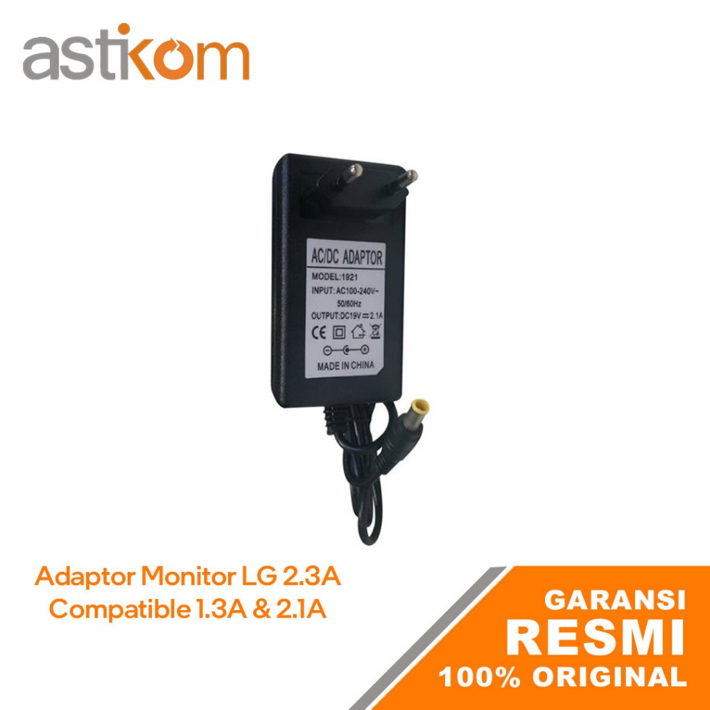 AC adapter adaptor tv led monitor LG 19 V 2.3 A Original