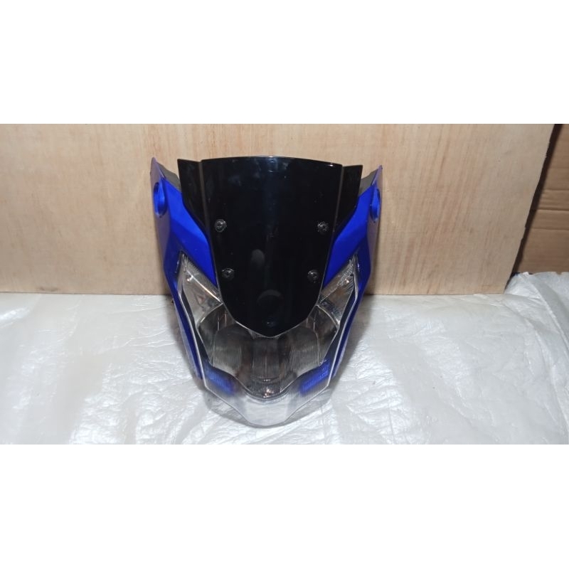 HANDLAMP/KEDOK BATOK LAMPU DEPAN SET REFLEKTOR NEW VIXION ADVANCE NVA 2016