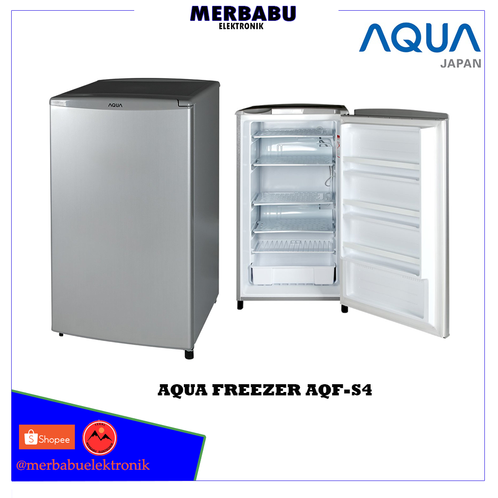 AQUA AQF-S4 Freezer 4 Rak Kapasitas 121 Liter