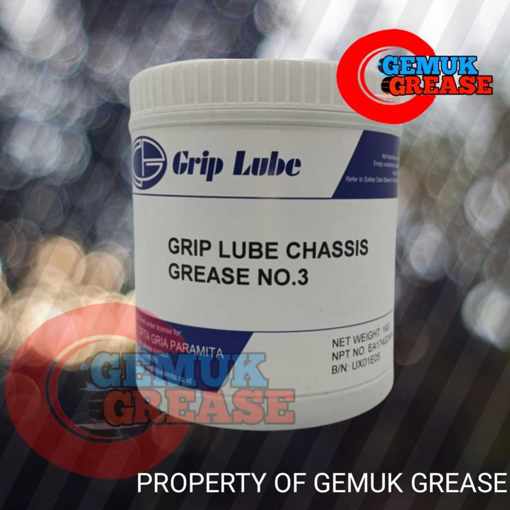 GRIP LUBE - CHASSIS GREASE, 1Kg, Gemuk, Pelumas, Stempet