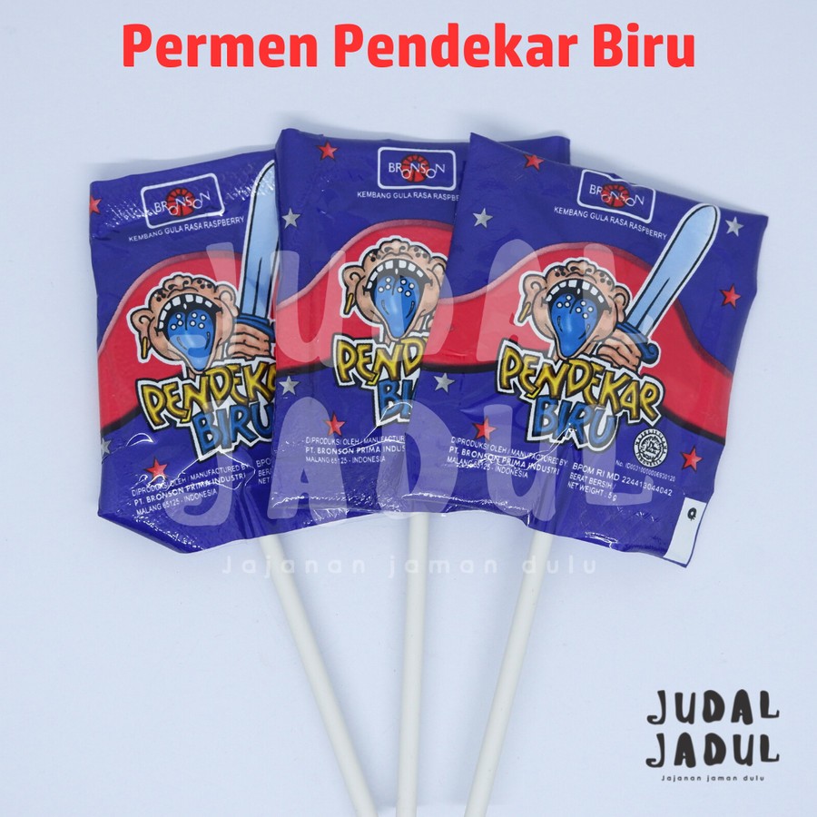 

Permen Pendekar Biru Bronson 1 Pack Isi 25 Pcs