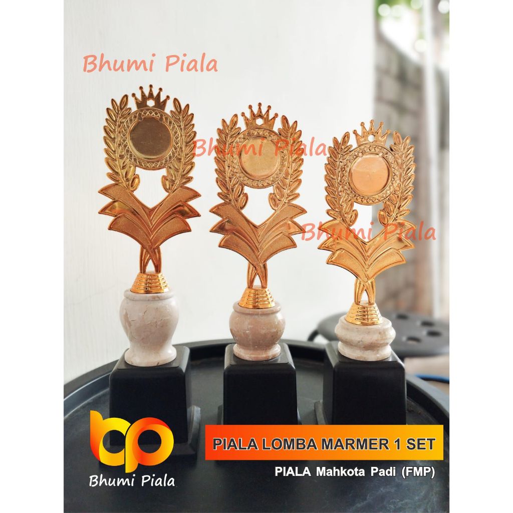 Piala Marmer / Piala Lomba Marmer / Piala Marmer 1 Set