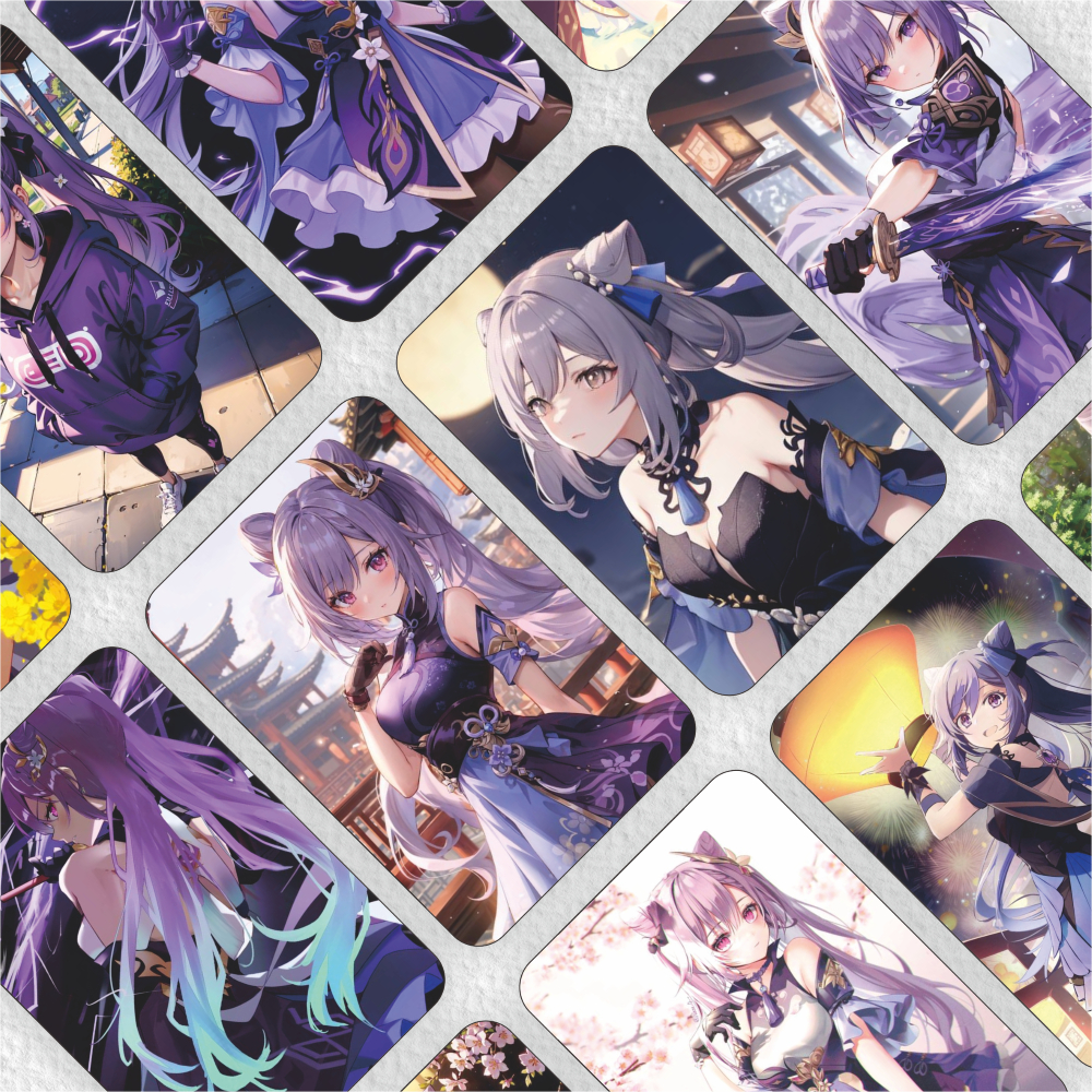 Photocard GENSHIN IMPACT [ KEQING ] | Photocard GAME/genshin impact/keqing/hoyoverse/genshin impact 