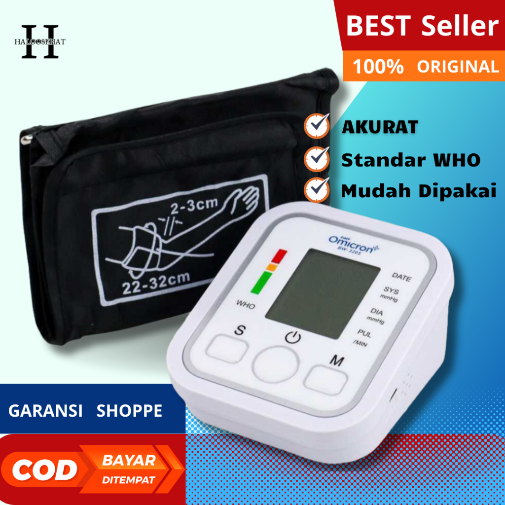 Tensimeter Digital Alat Ukur Tensi Tekanan Darah Alat Tensi Darah Digital Otomatis Blood Pressure Mo
