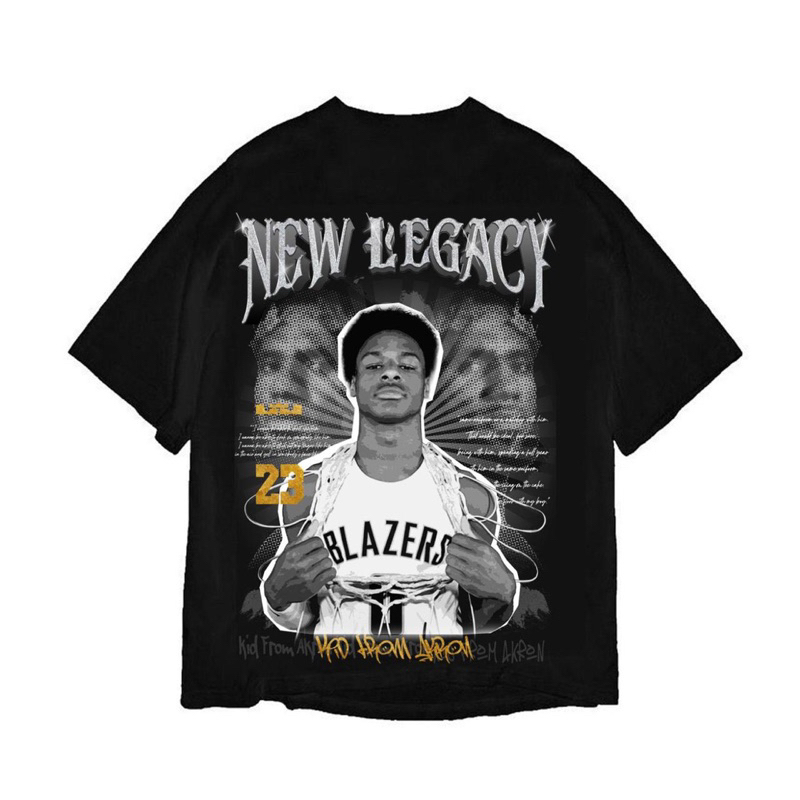 KING JAMES LEGACY - Vintage Bootleg Tee Authentic King James Legacy