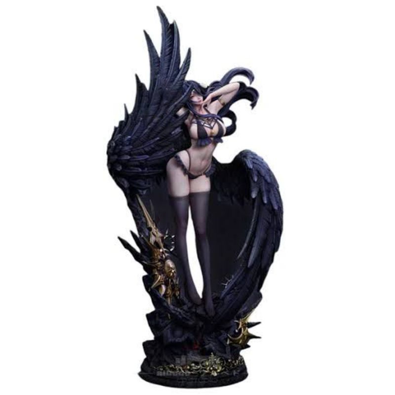 Action Figure Albedo Overlord Statue Overlord LC Studio Se*y Pose