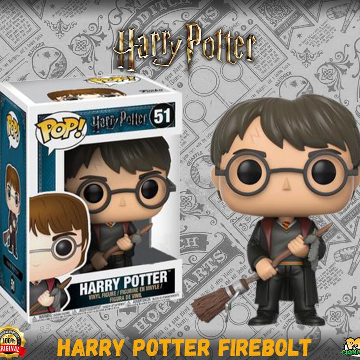 Funko POP Harry Potter - Harry Potter with Firebolt #51
