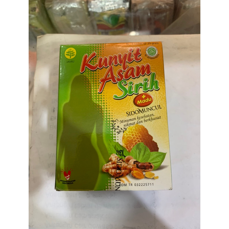 

KUNYIT ASAM SIRIH + MADU SIDOMUNCUL