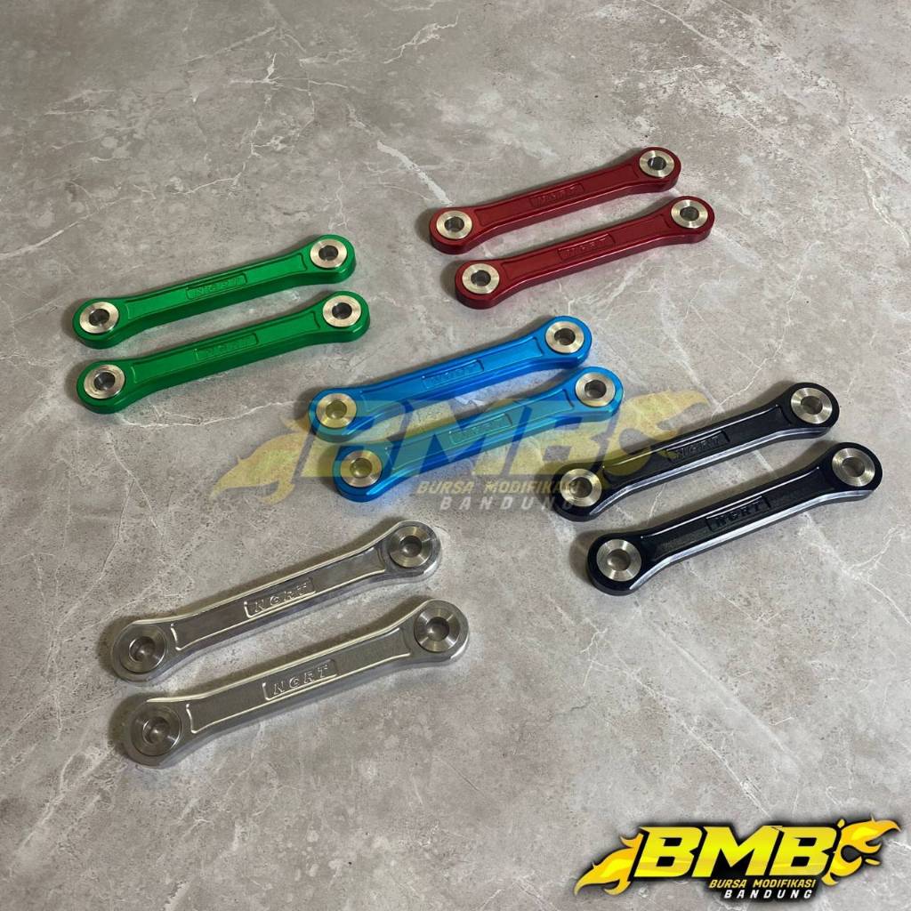 Mounting stabilizer unitrack Shockbreaker Belakang NGRT Ninja R SS / Bracket Dudukan Breket Monting 