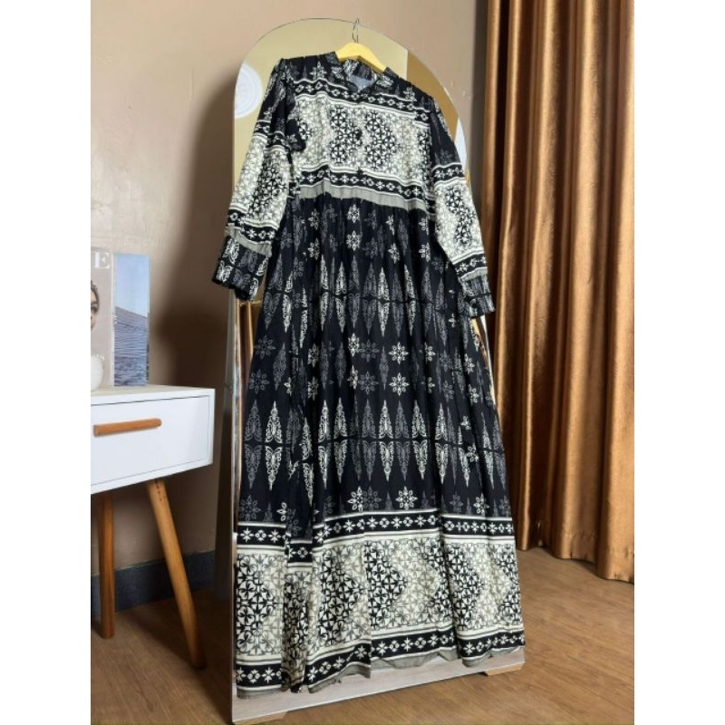 GAMIS LARISSA || GAMIS WANITA TERBARU || GAMIS LEBARAN || BAJU LEBARAN WANITA