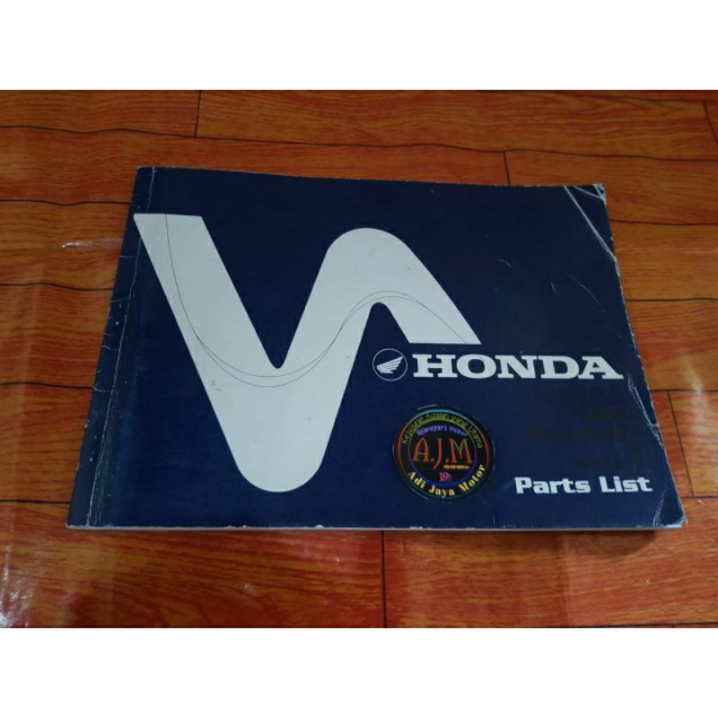 Buku Part Catalog Katalog Copian Honda Astrea 800