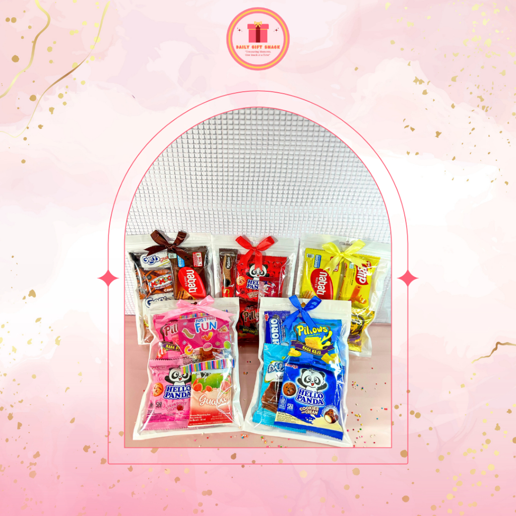

ALO GIFT A / Snack Gift Termurah / Gift Acara Ulang Tahun, Lebaran, Wisuda, DLL