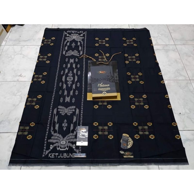 Sarung ketjubung platinum SPP GOLD seri hitam