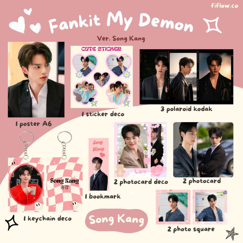 Fankit My Demon KDrama Songkang | Songkang Fankit | Jeong Gu Won Do Do Hee Fankit | My Demon Fankit 