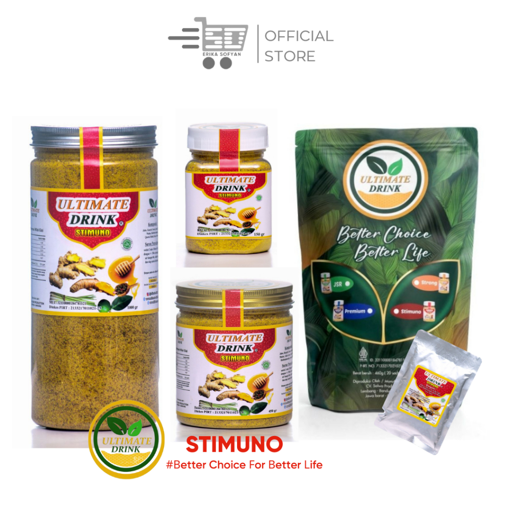 

Minuman Rimpang Kesehatan Ultimate Drink STIMUNO Habbatusauda Qusthul Hindi Menjaga Stamina Kekebalan Tubuh Minuman Herbal Ramuan JSR Tanpa Ampas