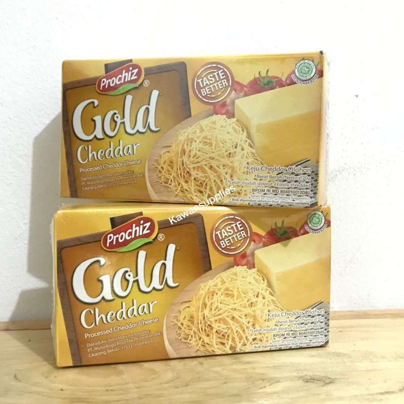 

Keju Prochiz Gold Cheddar 170 gram