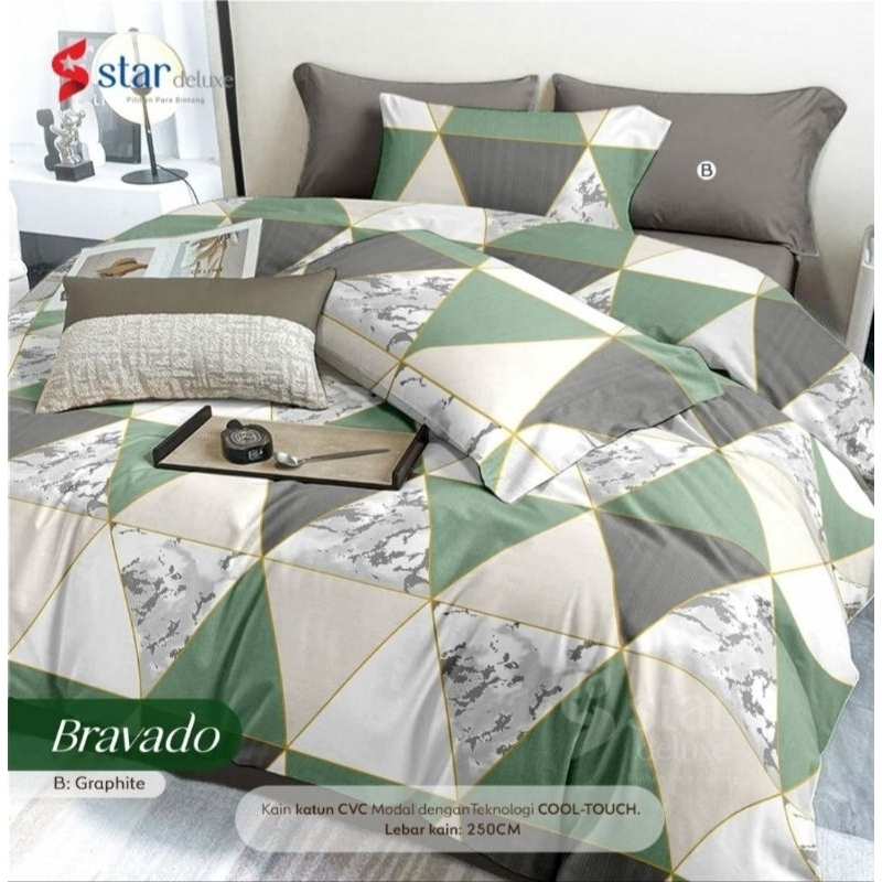 Sprei motif Bravado feat Graphite