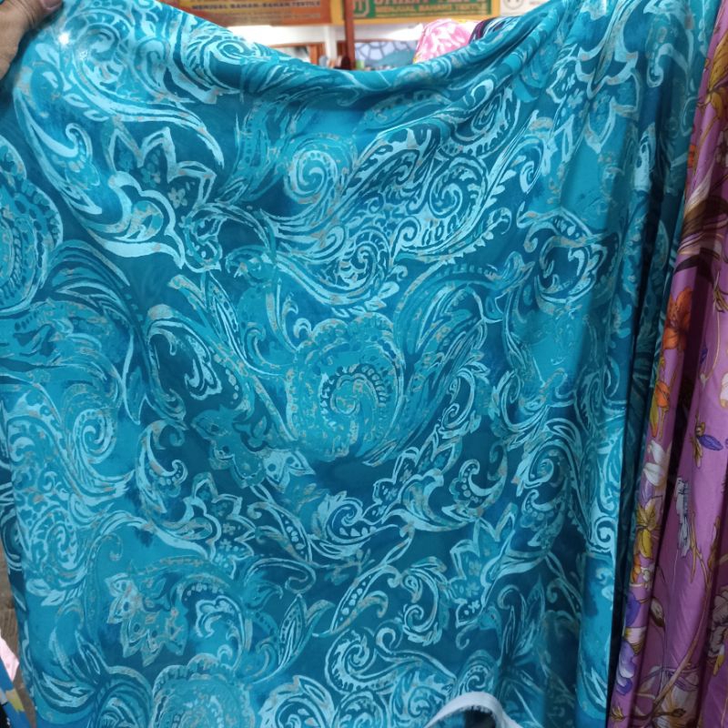 kain zara // kain zara crepe // kain zara crepe motif premium // kain zara motif premium  // kain za