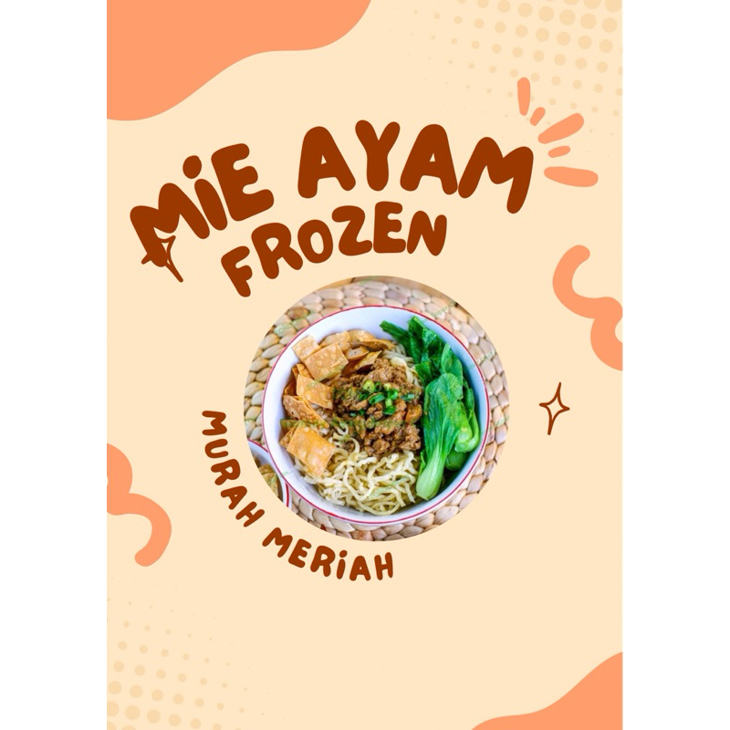 

MIE AYAM FROZEN PAKET LENGKAP CHILI OIL