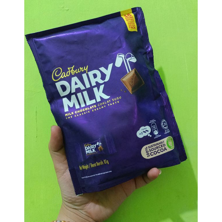 

qk Model Terkini Cadbury dairy milk mini bites A9