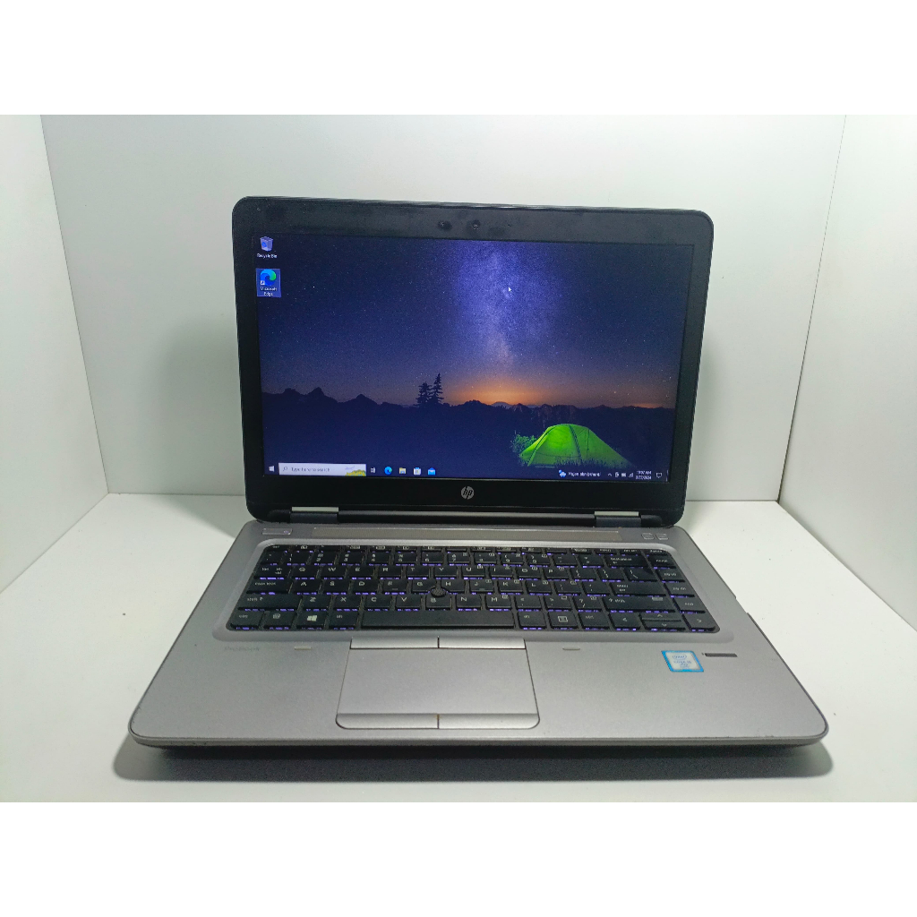 Laptop HP Probook 640 G2 Core I5 Gen 6 Backlight SSD Murah
