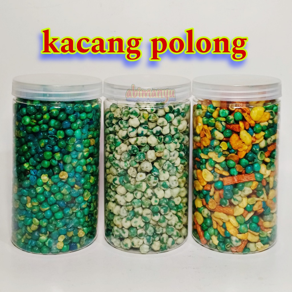 

kacang polong kemasan toples 1 liter