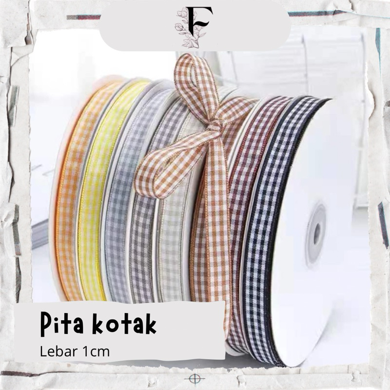 

pita kotak || pita kado || pita buket || pita 1cm || pita kotak 2meter ||
