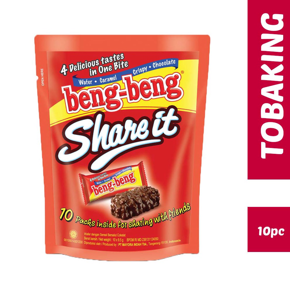 

8eDijual Murah BENG BENG Share it Pouch Wafer Caramel Crispy Chocolate isi 1pcs Z42