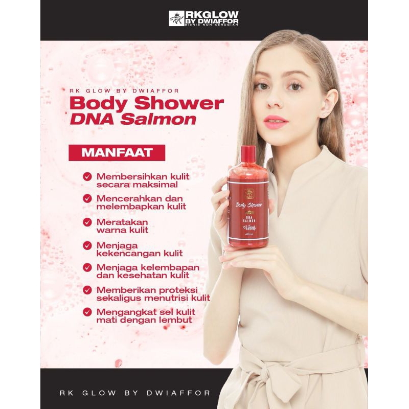 sabun body shower RK DNA salmon