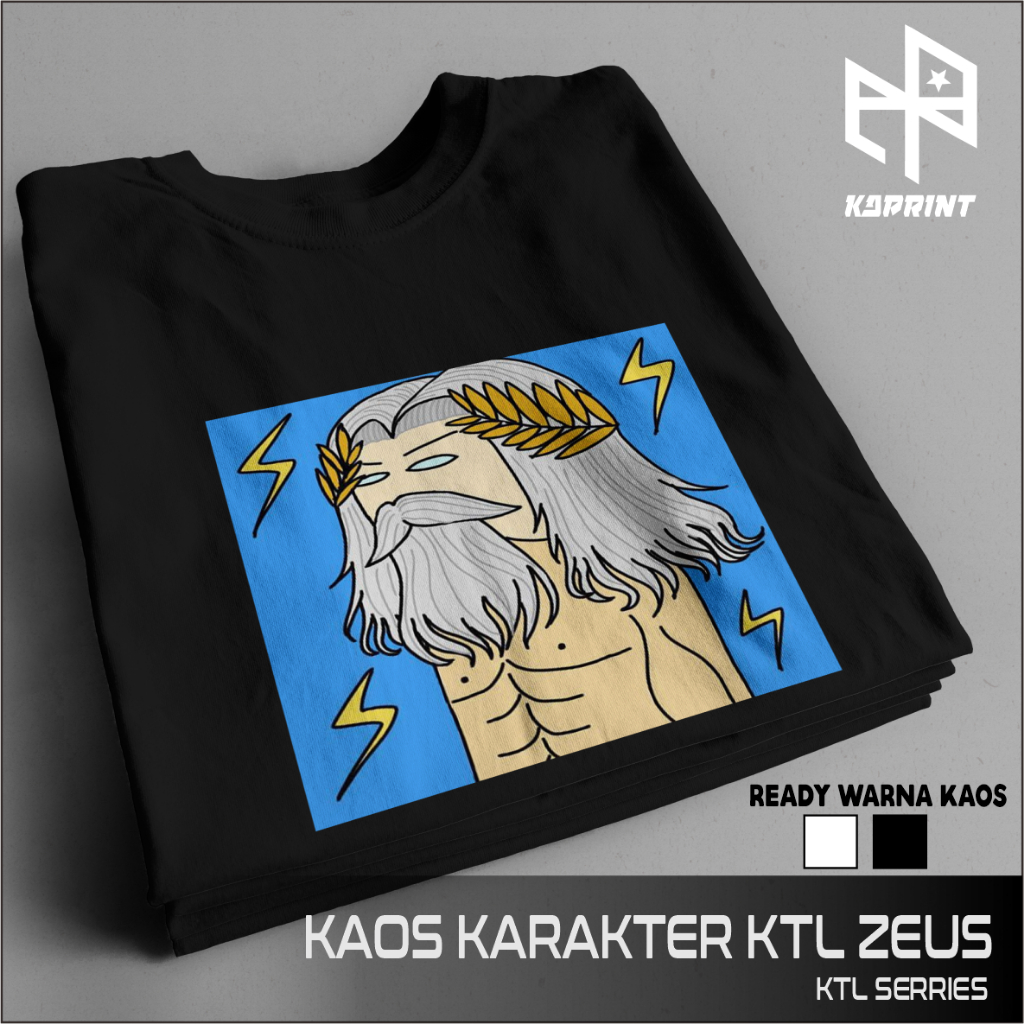 BAJU / KAOS / T-SHIRT KNTL SERRIES ZEUS