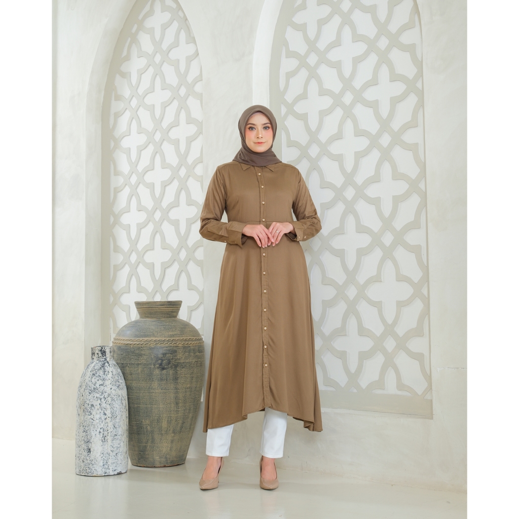 RILLEY - Tunik Nadira | Pakaian Wanita Muslim Atasan Tunik